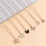 Women’s Western Necklace Combo Set (5–7 Pieces) – Stylish Pendant Chains, Perfect Gift for Girls & Women