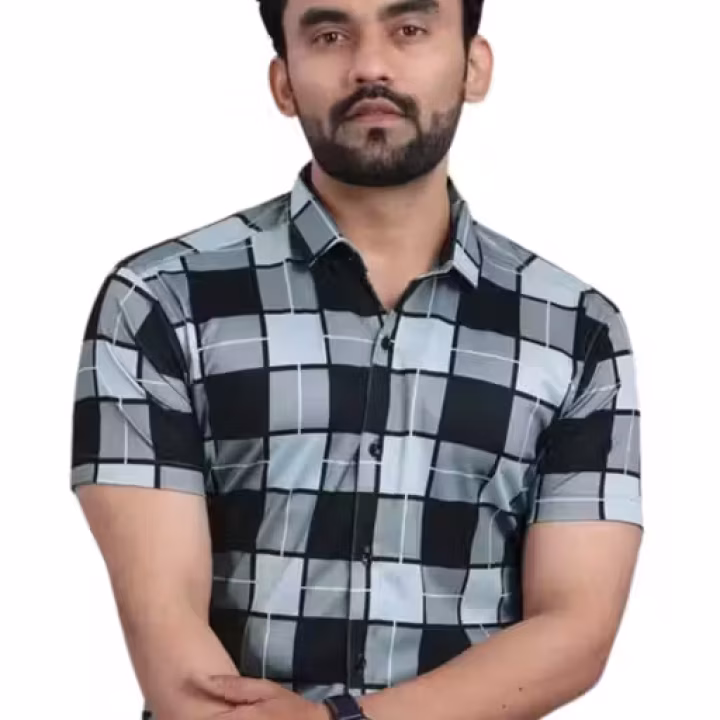 Stylish Checked Printed Full Sleeve Shirt for Men | Trendy Casual & Party Wear | Regular Fit