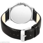 Premium Stylish Analog Watch for Men with Genuine Leather Strap | Classic Round Dial