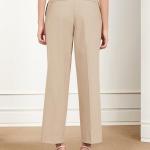 Women’s 4-Way Stretch Wide-Leg Formal Trousers – Flexi-Waist, Easy-Care, Desk-to-Dinner Wear