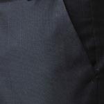 Men’s Black Checked Formal Trousers | Regular Fit Lycra Poly Viscose Stretch Pants