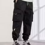 Unisex Baggy Fit Cargo Pants with Adjustable Drawstring – Lightweight | UrbanTraders