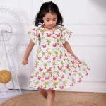 Little Paradise Premium Cotton Dress for Girls – Soft, Lightweight & Charming Kids Outfit