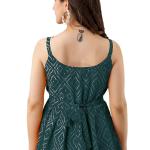 Women’s Casual Printed Sleeveless Peplum Top – Summer Comfort | UrbanTraders