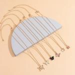 Women’s Western Necklace Combo Set (5–7 Pieces) – Stylish Pendant Chains, Perfect Gift for Girls & Women