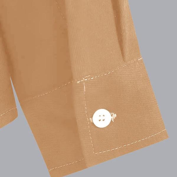 Men’s 100% Cotton Casual Solid Shirt – Full Sleeves | Stylish Button-Down Collar | Premium Comfort Wear