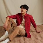 UrbanTraders Men’s Solid Cotton Casual Shirt with Double Flap Pockets – Slim Fit, Full Sleeves (Plus Sizes Available)