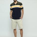 Men’s Solid Cotton Regular Fit Casual Shorts