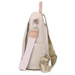 Women’s Flower-Embroidered Oxford Backpack – Artistic National Style, Small Capacity Bag