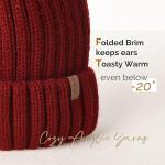 Women’s Winter Warm Woolen Beanie Cap with Pom-Pom – Soft, Snow-Proof, Stretch Fit | Navy Blue