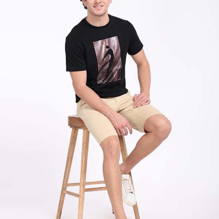 UrbanTraders Men’s Graphic Crew Neck T-Shirt – Premium Soft Fabric & Raised Texture Print