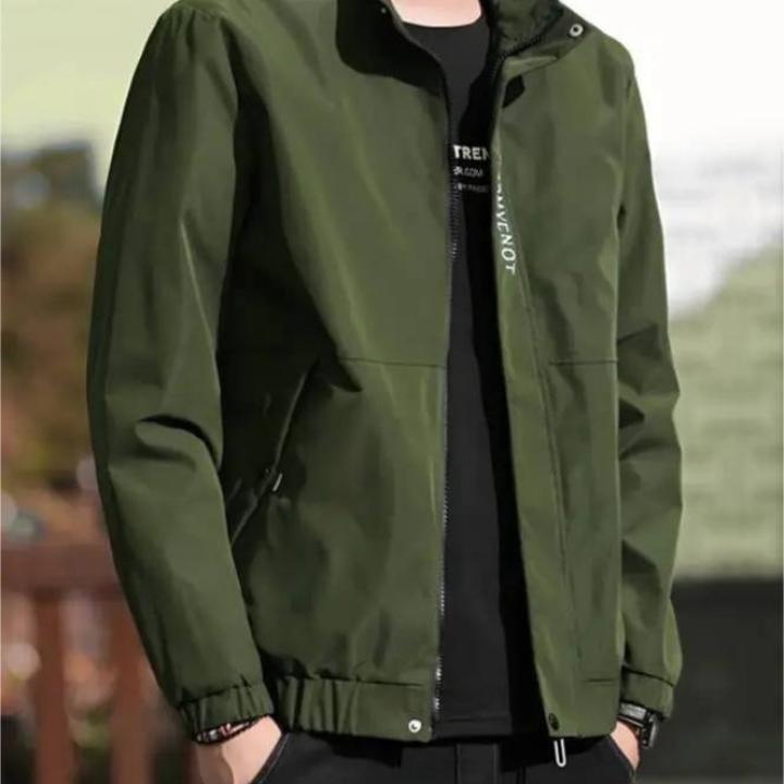 Men’s Wind-Resistant Solid Biker & Riding Jacket – Stylish Outdoor Winter Wear
