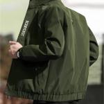 Men’s Wind-Resistant Solid Biker & Riding Jacket – Stylish Outdoor Winter Wear