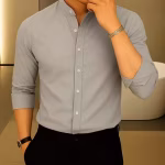 Men’s Full Sleeve Formal Cotton Blend Shirt | Regular Fit Office & Party Wear