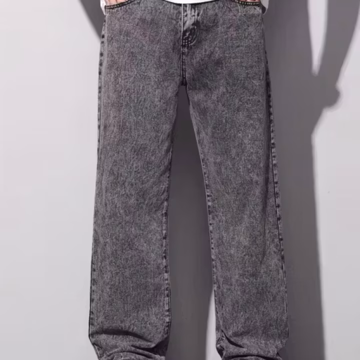 Men’s Baggy Fit Denim Jeans – Relaxed Loose Style | UrbanTraders