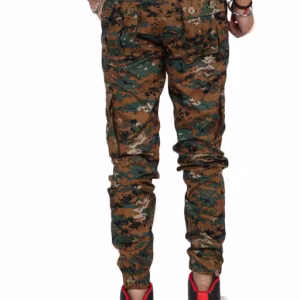 Men’s Camouflage Jogger Cargo Pants – Military Army Print with Utility Pockets | UrbanTraders