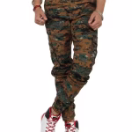 Men’s Camouflage Jogger Cargo Pants – Military Army Print with Utility Pockets | UrbanTraders