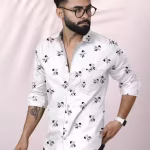 Men’s Star Digital Printed Shirt | Premium Rayon Fabric | Full Sleeve Formal & Casual Wear